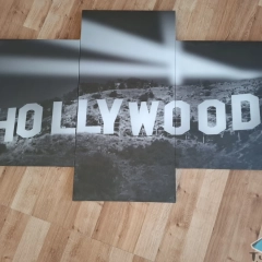 HOLLYWOOD obraz 3elementy